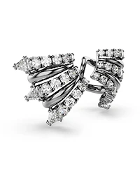 Swarovski Sublima Ruthenium Plated Ear Cuffs