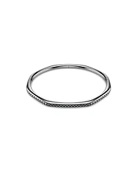 Swaroski Dextera Ruthenium Plated Bangle