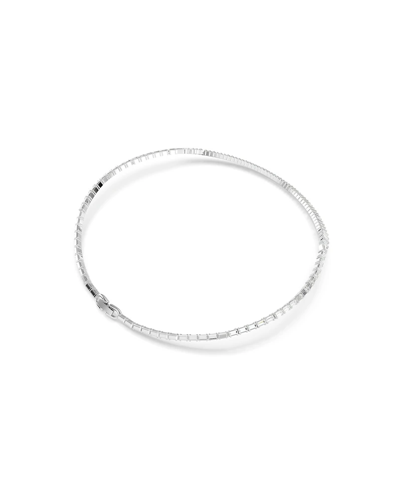 Swarovski Matrix Rhodium Plated Necklace