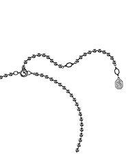 Swarovski Dextera Octagon Ruthenium Plated Pendant Necklace