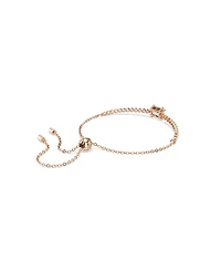 Swaroski Matrix Gold-Tone Plated Tennis Bracelet