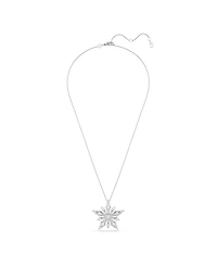 Swarovski Idyllia Rhodium Plated Pendant Necklace