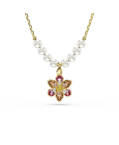 Swarovski Idyllia Gold-Tone Plated Pendant Necklace