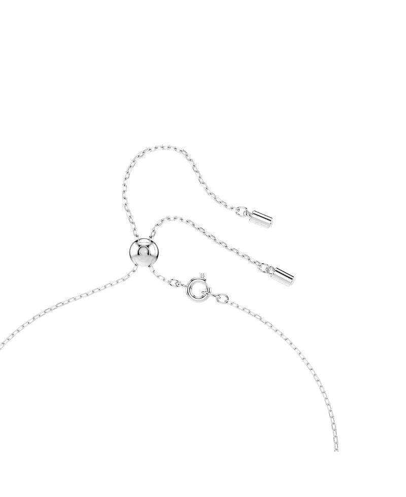 Swarovski Stilla Attract Rhodium Plated Y Necklace