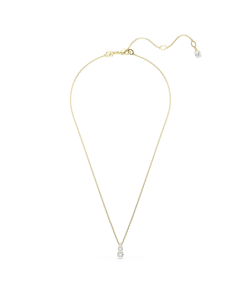 Swarovski Stilla Attract Gold-Tone Plated Pendant Necklace