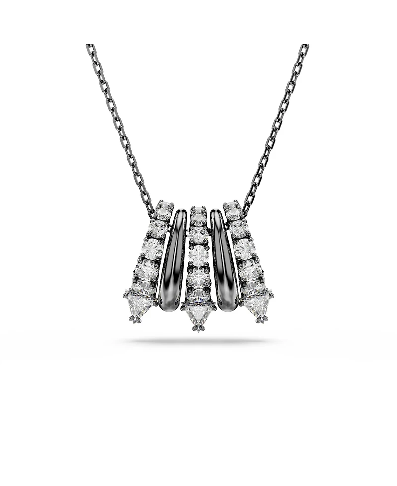 Swarovski Sublima Ruthenium Plated Pendant Necklace