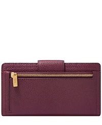 Fossil Logan Leather Rfid Tab Clutch Wallet