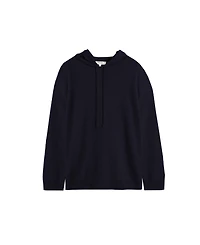 Chinti & Parker Women's Wool Cashmere Blend Relaxed Hoodie Sweater