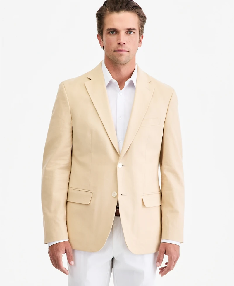 Tommy Hilfiger Men's Modern-Fit Linen Blend Blazer
