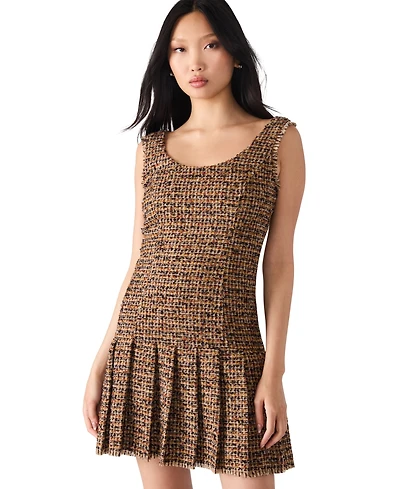 Steve Madden Women's Avie Drop Waist Mini Dress