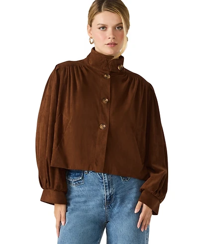 Steve Madden Women's Deirdra High Collar Jacket