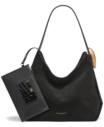 Donna Karan New York Women's Clasp Medium Bucket Bag