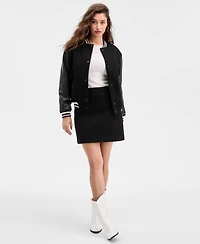Guess Women's Danielle Collegiate Bomber Jacket