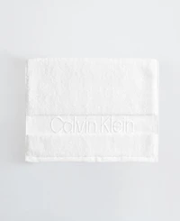 Calvin Klein Iconic Cotton Jacquard Hand Towel, 30" x 16"