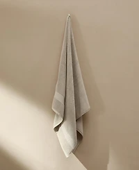 Calvin Klein Iconic Cotton Jacquard Bath Towel, 56" x 30"