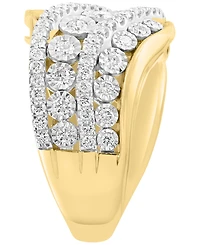 Effy Collection Diamond Ring (3/4 ct.t.w.) in 14k Yellow Gold