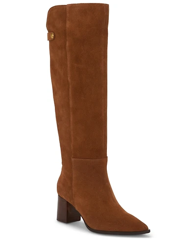 Vince Camuto Women's Lilibet Block Heel Knee-High Boots