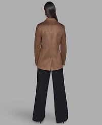 Karl Lagerfeld Paris Women's Long Sleeves Blazer