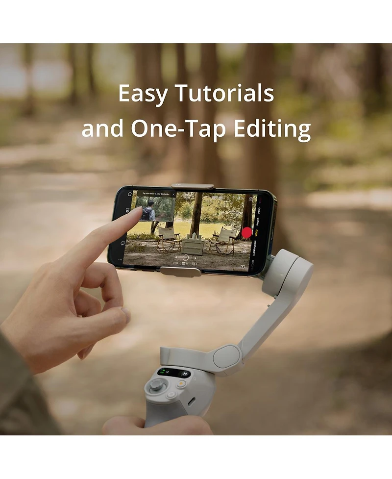 Dji Osmo Mobile Se Compact Foldable Magnetic Quick-Release Smartphone Gimbal