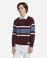 abercrombie kids Boys Long Sleeve Rugby Polo Shirt