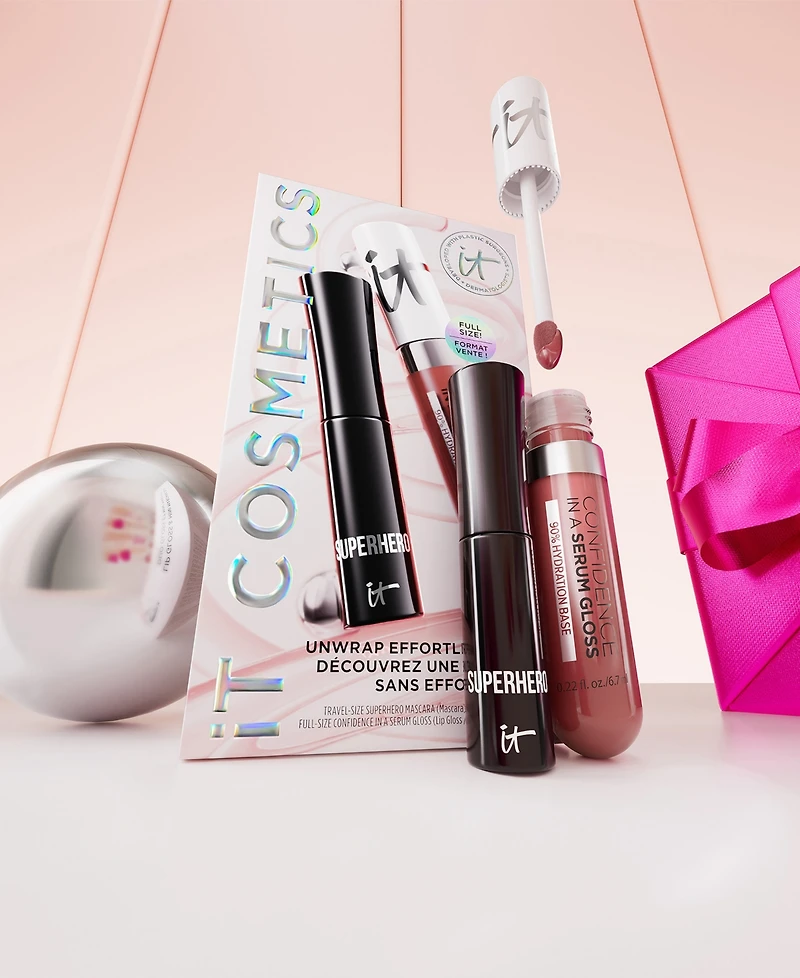 It Cosmetics Holiday 2025 2-Pc Mini Mascara and Gloss Duo Set