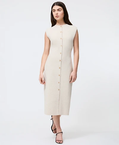 French Connection Women's Marley Knit Sleeveless Midi Dress
