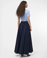 French Connection Women's Sateen Weave Maxi Skirt