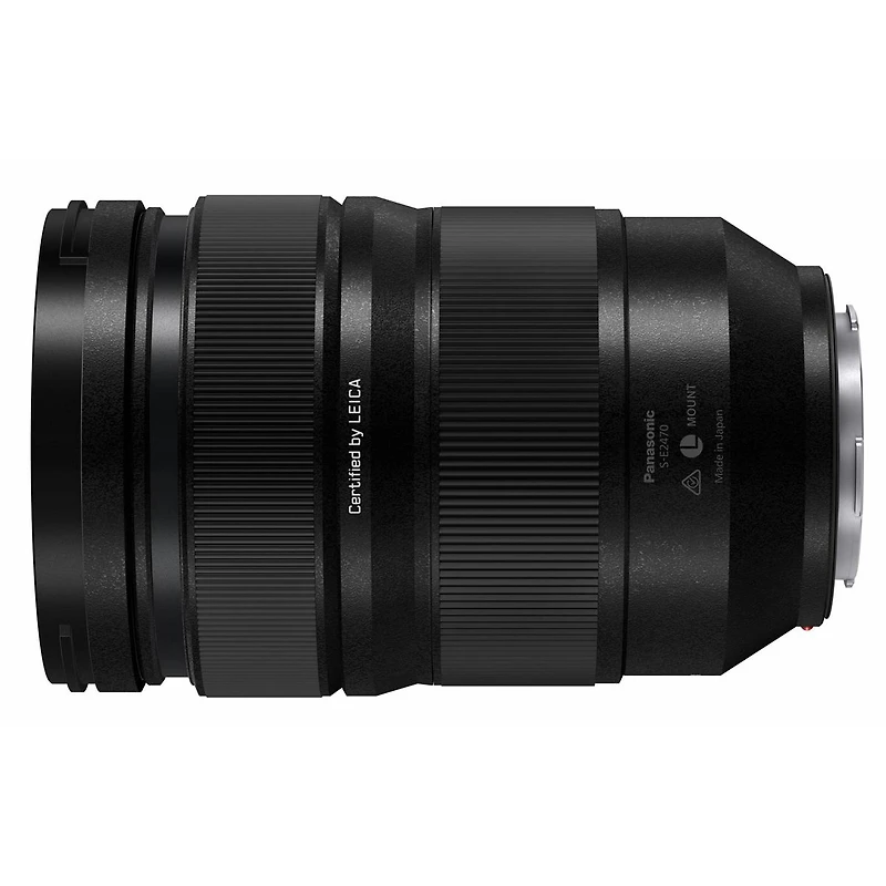 Panasonic Lumix S Pro 24-70mm f/2.8 Lens for L Mount, Bundle with Takama 3-Section Aluminum Video Tripod with Fluid Head, Cleaning Kit, Cleaning Cloth