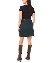 Vince Camuto Women's Solid Mini Skirt