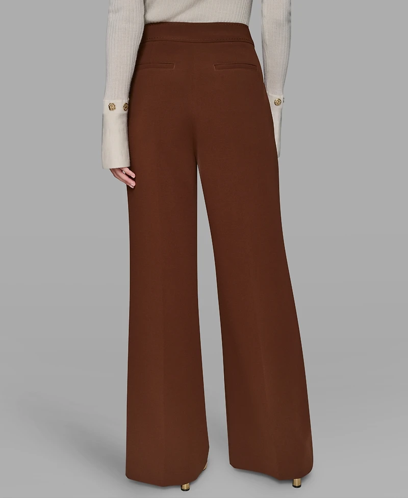 Karl Lagerfeld Paris Women's Wide Leg Pants