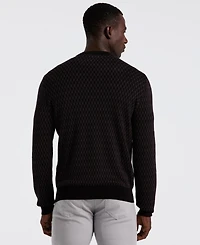 Perry Ellis Portfolio Men's Long Sleeve Crewneck T-Shirt