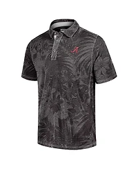 Tommy Bahama Men's Black Alabama Crimson Tide Big Tall Sport Santiago Paradise Polo Shirt