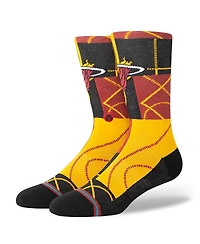 Stance Men's Miami Heat Nba Zone Crew Socks