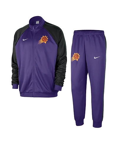 Nike Men's Purple Phoenix Suns 2024/25 City Edition Lightweight Full-Zip Jacket Pants Set