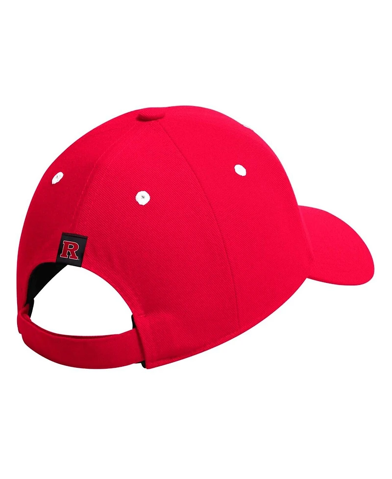 Adidas Men's Scarlet Rutgers Scarlet Knights Seasonal Half Font Adjustable Hat