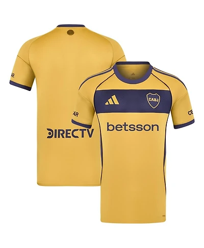 Adidas Men's Yellow Boca Juniors 2025/26 Away Replica Jersey