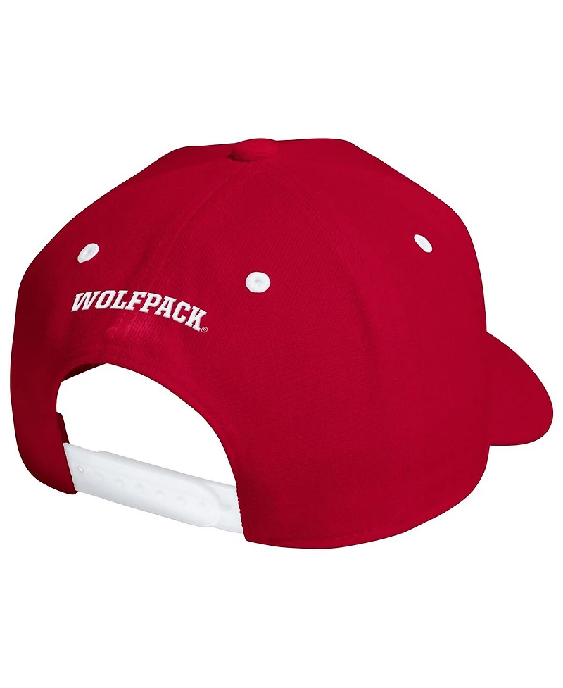 Adidas Men's and Women's Red Nc State Wolfpack City of Oaks A-Frame Adjustable Hat
