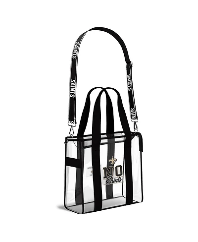 Wear by Erin Andrews Cleveland Browns Stadium with Team Color Trim Tote Bag