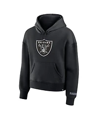 Fanatics Women's Black Las Vegas Raiders Legacy Fleece Pullover Hoodie