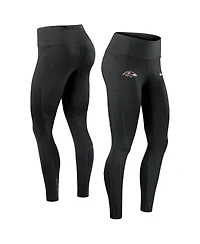 Nike Women's Black Baltimore Ravens Primetime Epic Fast Performance Leggings