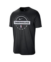 Nike Men's Black Minnesota Timberwolves Authentic Practice T-Shirt