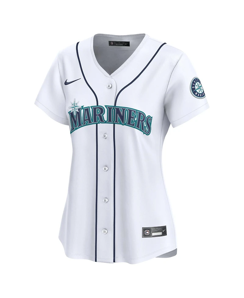 Nike Women's Julio Rodriguez White Seattle Mariners Home Limited Jersey
