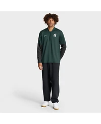 Nike Men's Green Michigan State Spartans One Goal Performance Half-Zip Pullover Sweatshirt