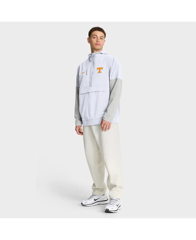 Nike Men's White Tennessee Volunteers Anorak Half-Zip Hoodie Jacket