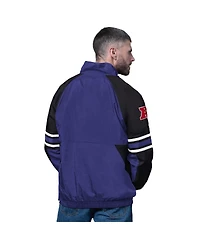 Starter Men's Purple Baltimore Ravens Prospect Half-Zip Pullover Sweatshirt