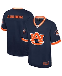 Colosseum Men's Navy Auburn Tigers Nothing but the Hits Football Jersey