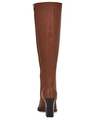 Nine West Women's Zazz Tall Block Heel Dress Boots