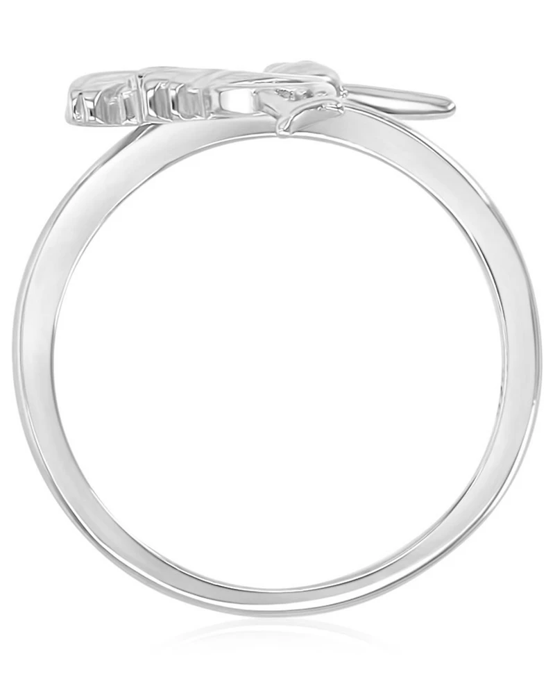 Macy's Opal (0.15 ct. t.w.) Ring Sterling Silver
