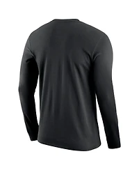 Nike Men's Black Air Force Falcons Apls Fighting Falcon Collection Rivalry Long Sleeve T-Shirt