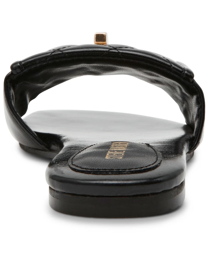 Steve Madden Women's Moreland Turnlock Slide Sandals